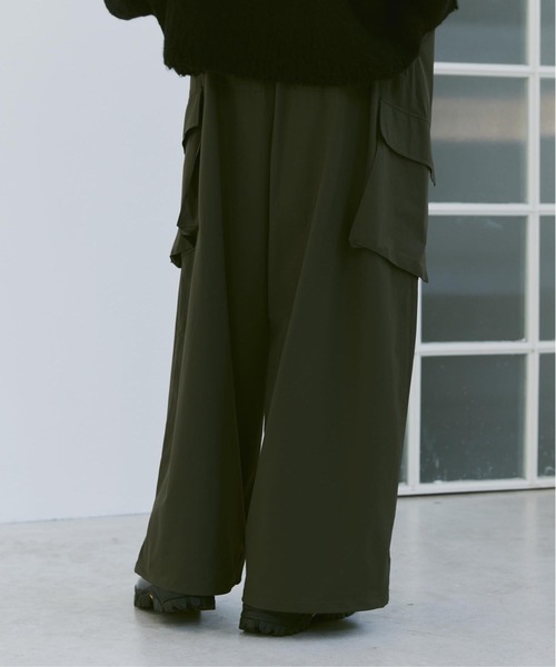 KUUUPY カーゴパンツ 2way Ripple Wide Cargo Pants - 2way