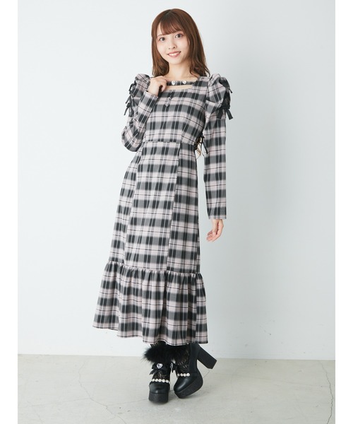 Ank Rouge ワンピース リボンマーメイドロングOP : ZOZOTOWN Yahoo!店 