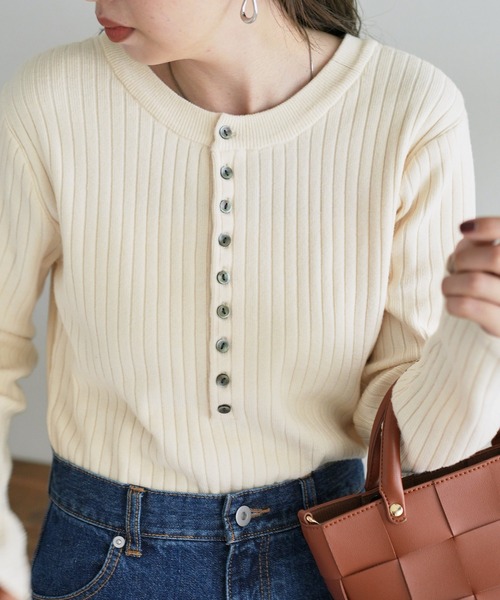 DEUXIEME CLASSE - 美品　リブボートプルオーバー Deuxieme Classeリブボートプルオーバー