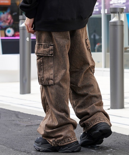 JCAESAR POCKET CARGO カーゴパンツ ワイドパンツ JCAESAR STUDIO pocket cargo カーゴパンツ ワイド