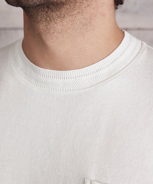 UNーUSELESS tシャツ 「UN-USELESS」アンユースレス/ USL LINEN POCKET 