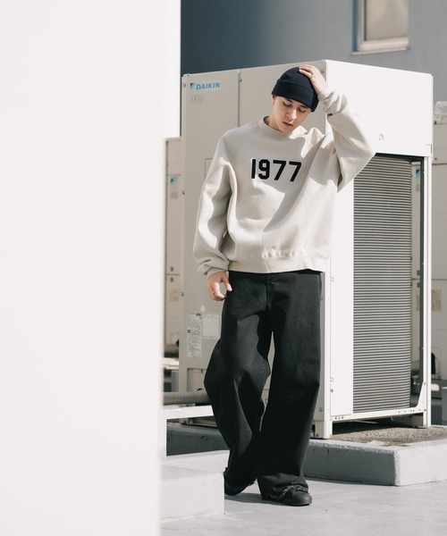 ROOP TOKYO ジーンズ ヴィンテージ風 ルーズワイドバギーデニム