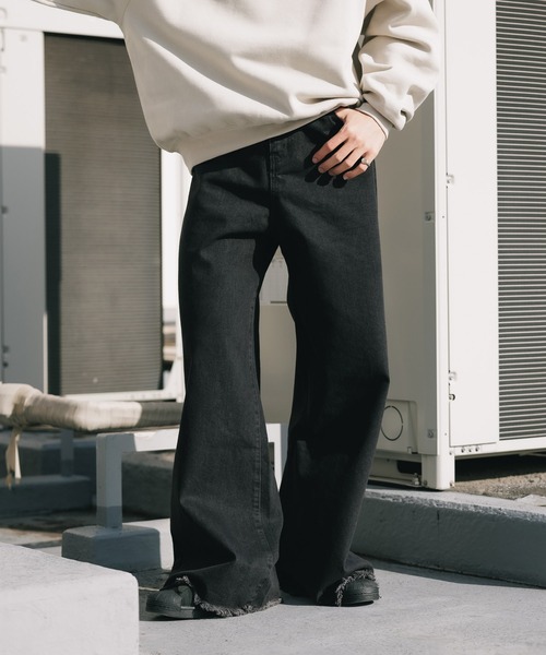 DIESEL　フリンジデニムジャケットとフリンジパンツセット DIESEL フリンジデニムジャケットとフリンジパンツセット