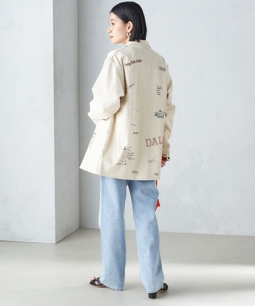 SHIPS（シップス） デニムジャケット gジャン 「SHIPS別注」WHITE 
