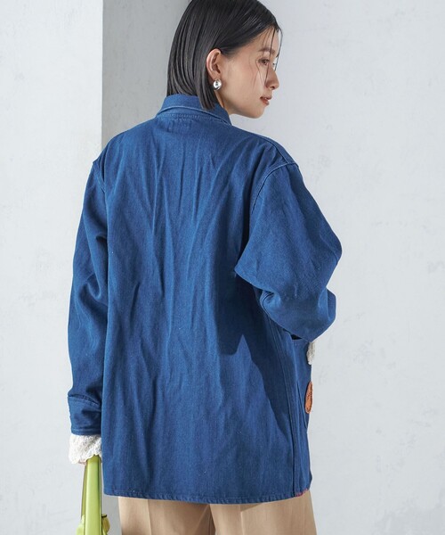 SHIPS（シップス） デニムジャケット gジャン 「SHIPS別注」WHITE