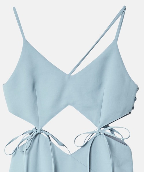 LE CIEL BLEU ワンピース ツイルキャミドレス / Twill Cami