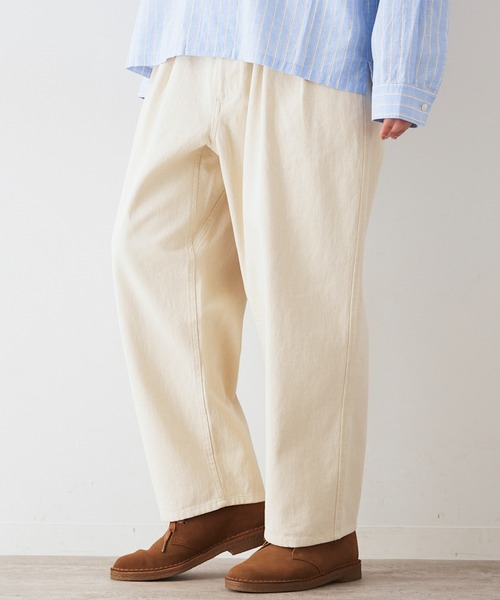mori【JOURNAL STANDARD relume】パンツ 追加予約》N/Rダブルストライプパンツ（その他パンツ）｜JOURNAL