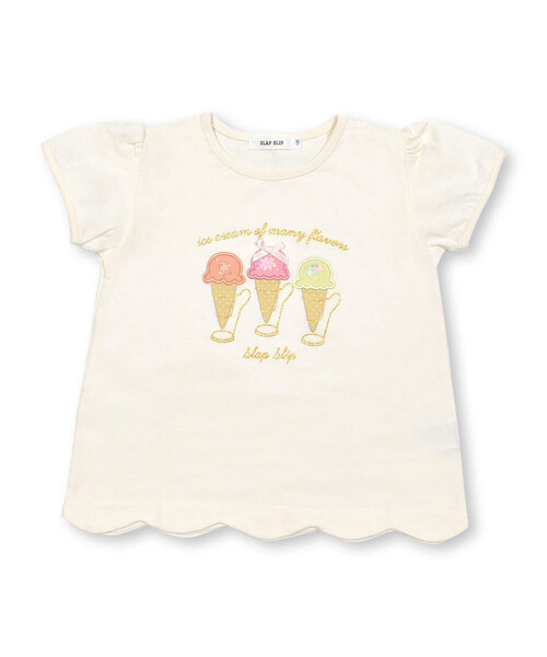 すぐ届く！GUCCI アイスクリーム 半袖Tシャツ キラキラ 完売必至】グッチ キラキラキュートなアイスデザインのTシャツ