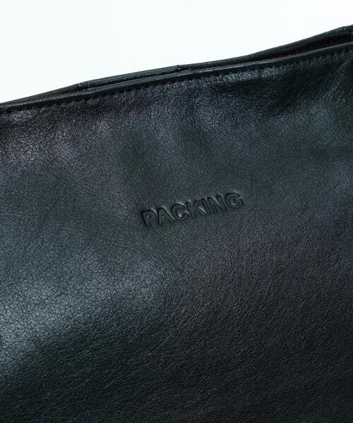 PACKING ショルダーバッグ PACKING/パッキング/LEATHER