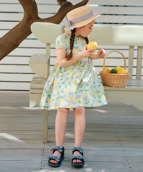 any FAM ワンピース カットソー サマー キッズ 子供服 女の子