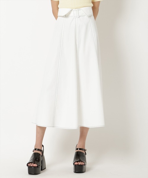 REDYAZEL（レディアゼル） スカート ステッチカラーフレアスカート