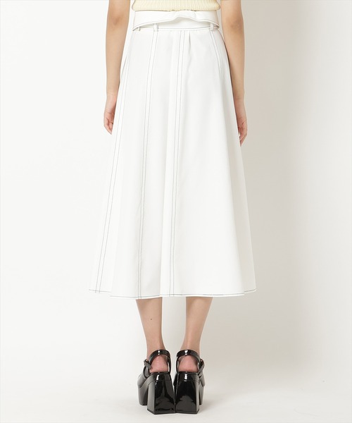 REDYAZEL（レディアゼル） スカート ステッチカラーフレアスカート