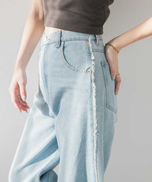 デニム・ジーパン FABIANA FILIPPI Knitted pocket jeans Fabiana Filippi knitted-pocket Jeans | Blue | FARFETCH HK