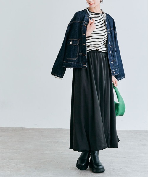サテンバルーンスカート / 1215120209 サテンバルーンスカート | PROPORTION BODY DRESSING