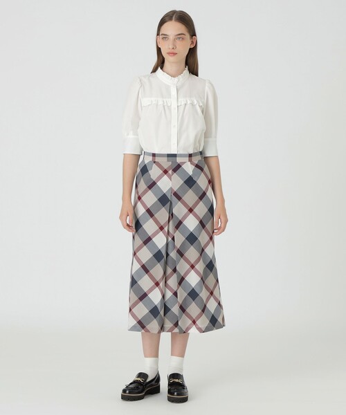 【新品未着用】BLUE LABEL CRESTBRIDGE スカート　38サイズ BLUE LABEL CRESTBRIDGE(ブルーレーベルクレストブリッジ