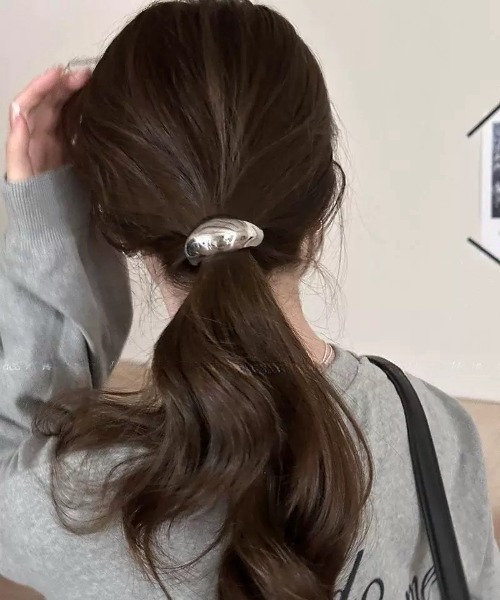 ヘアゴム ワイドメタルヘアゴム : ZOZOTOWN Yahoo!店 - 通販 - Yahoo