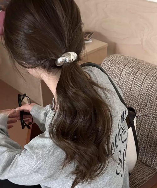 ヘアゴム ワイドメタルヘアゴム : ZOZOTOWN Yahoo!店 - 通販 - Yahoo