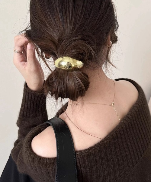 ヘアゴム ワイドメタルヘアゴム : ZOZOTOWN Yahoo!店 - 通販 - Yahoo