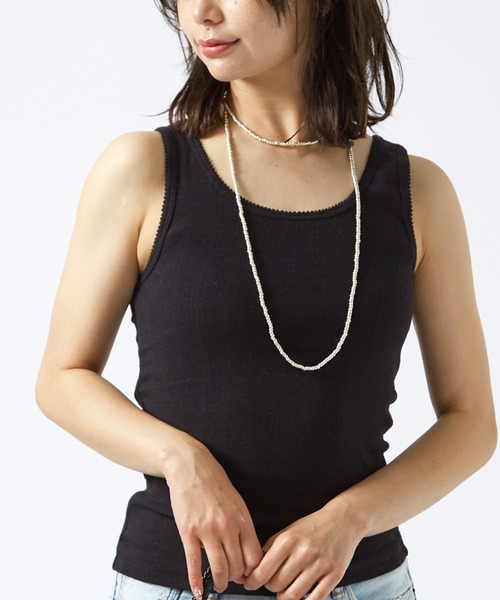 カレンシルバー　ビッグビーズネックレス　インディアンジュエリー Indian Jewelry ネックレス シルバービーズネックレス / Thai