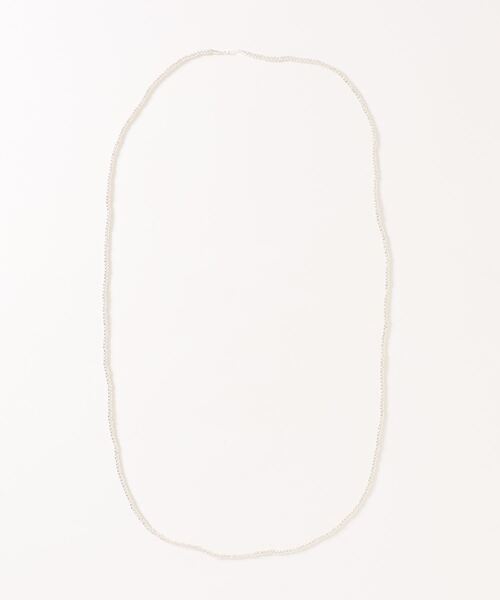 ネックレス シルバービーズネックレス / Thai Silver / ロング / カレンシルバー レディース メンズの画像