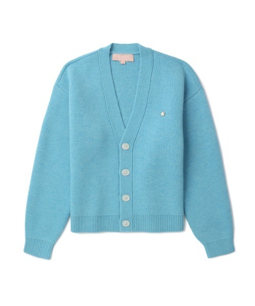 カーディガン BAPY ONE POINT CARDIGAN レディース