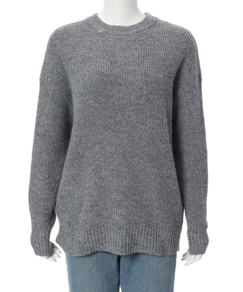 エルメスーセーター Edit Sheen ニット セーター スパンコールラメニット レディース