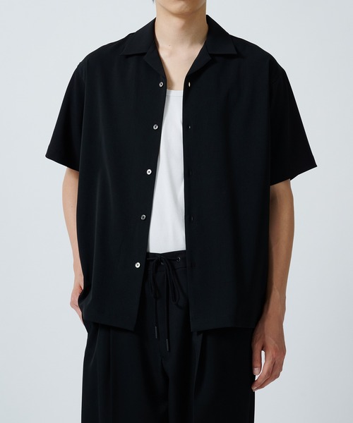 STUDIOUS - united tokyo シャツ STUDIOUS シャツ 「STUDIOUS×UNITED TOKYO」DRY TWILL OPEN