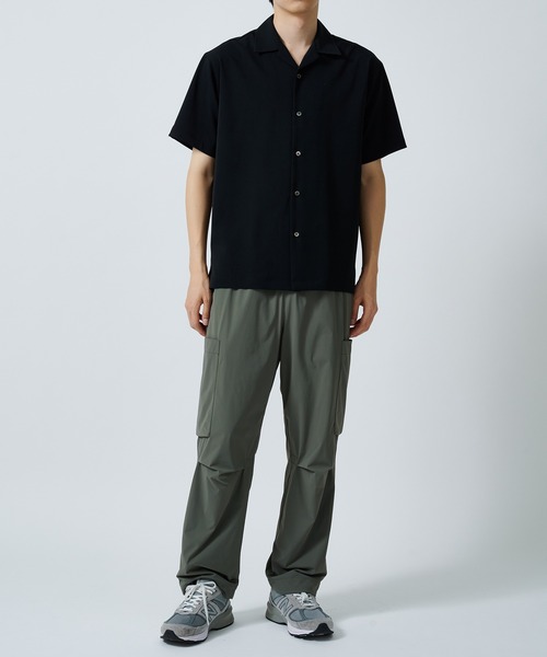 STUDIOUS × UNITED TOKYO シャツ ダークグレー STUDIOUS シャツ 「STUDIOUS×UNITED TOKYO」DRY TWILL OPEN