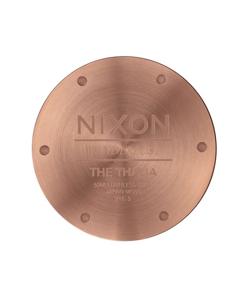 腕時計 「NIXON/ニクソン」Thalia アナログ　電池式  時計　レザーバンド   ビジネスシーンにもおすすめのデザイン レディース メンズの画像