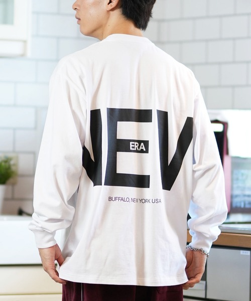 NEW ERA（ニューエラ） tシャツ ロンT/長袖Tシャツ バックプリント