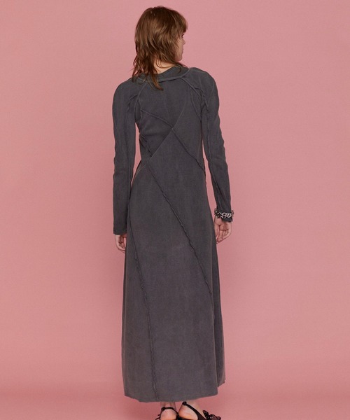 MAISON SPECIAL ワンピース Bolero Layered Ribbed Fabric Dress