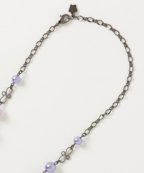 ANNA SUI ネックレス 夜桜と蝶モチーフ レディース : ZOZOTOWN