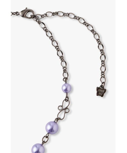 ANNA SUI ネックレス 夜桜と蝶モチーフ レディース : ZOZOTOWN