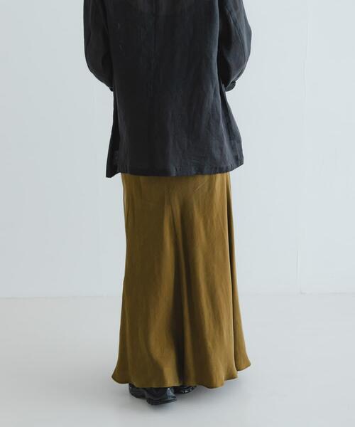 URBAN RESEARCH スカート 「MADE IN JAPAN」キュプラフィブリル