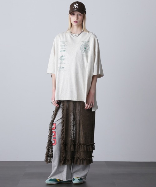 ROSE BUD tシャツ (GENE HEAVENS)LOVE THE WORLD BIG S/S TEE