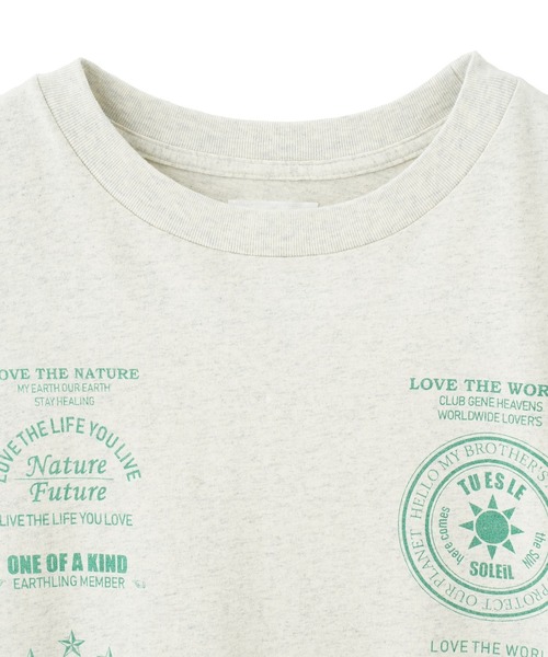 tシャツ (GENE HEAVENS)EMBROIDERY BIG TEE レディース GENE HEAVENS/EMBROIDERY BIG TEE – calif（カリフ）公式サイト