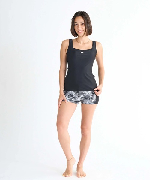 新品未使用　ROXY 水着セット　タンクトップ　ショートパンツ ROXY ロキシー 水着 スイムウェア ビキニ レディース 2ピース