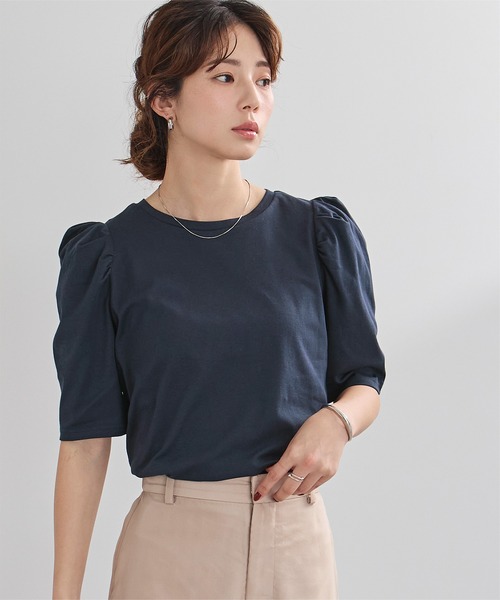 ur's（ユアーズ） tシャツ 汗染み防止パフスリーブTシャツ レディース