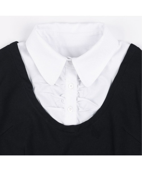 FANCY CLUB ブラウス シャツ 「FANCY CLUB」PREPPY RIBBON TIE