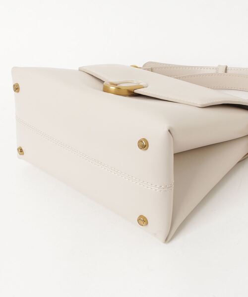 CHARLES & KEITH」 2WAYバッグ M クリーム レディース