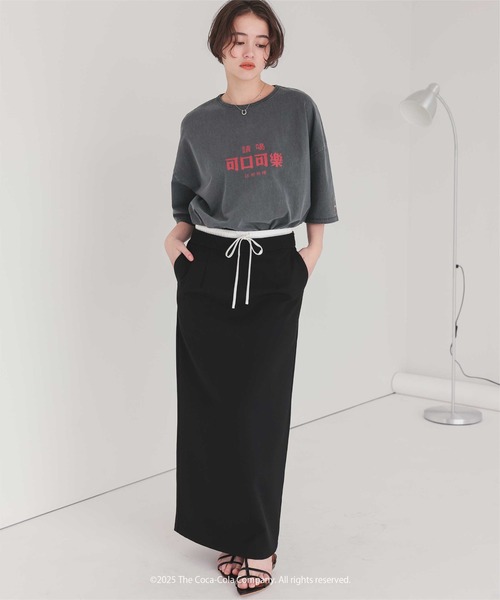 tシャツ 半袖 コカ・コーラ オーバーサイズTシャツ レディース | titivate | 22