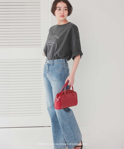 tシャツ 半袖 コカ・コーラ オーバーサイズTシャツ レディース | titivate | 18