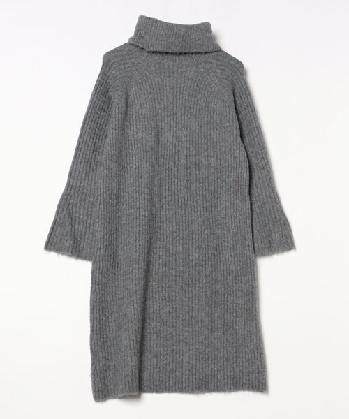 「haco!」 ニットワンピース SMALL グレー レディース_画像2
