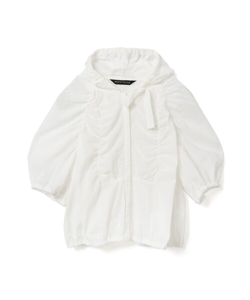 mizuiro ind プリーツ襟ブラウス mizuiro ind プリーツカラーシャツ｜ MARcourt ONLINE STORE