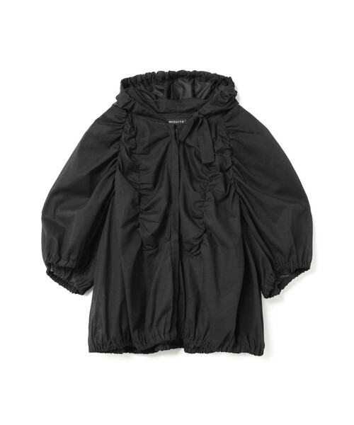 mizuiroind 別注ギャザーフード ドロストシャツ mizuiro ind ギャザーフード付きシャツ｜ MARcourt ONLINE STORE