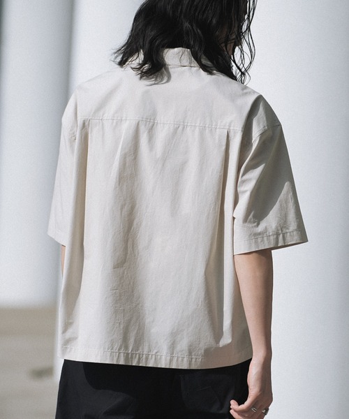 シャツ CROPPED WORK H/S SHIRT メンズ レディース | WYM LIDNM | 16