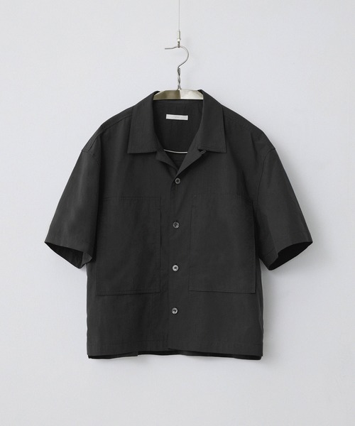 シャツ CROPPED WORK H/S SHIRT メンズ レディース | WYM LIDNM | 19