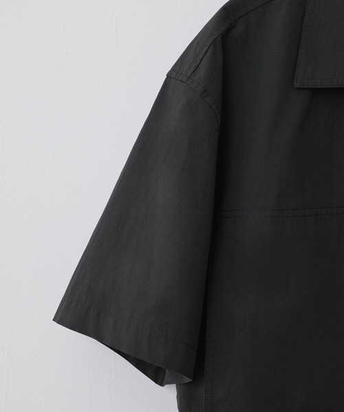 シャツ CROPPED WORK H/S SHIRT メンズ レディース | WYM LIDNM | 21