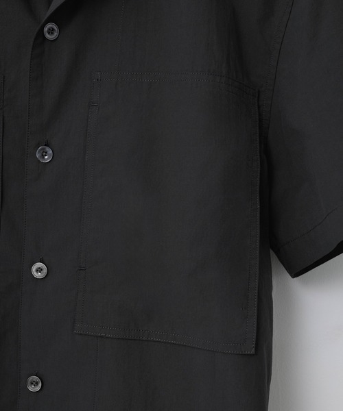 シャツ CROPPED WORK H/S SHIRT メンズ レディース | WYM LIDNM | 22