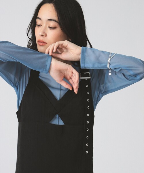 Ray BEAMS ワンピース ベルト ストラップ : ZOZOTOWN Yahoo!店